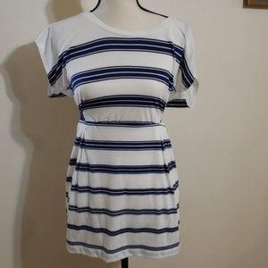 Sailor ready long tie back shirt